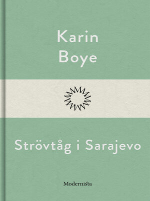 cover image of Strövtåg i Sarajevo
